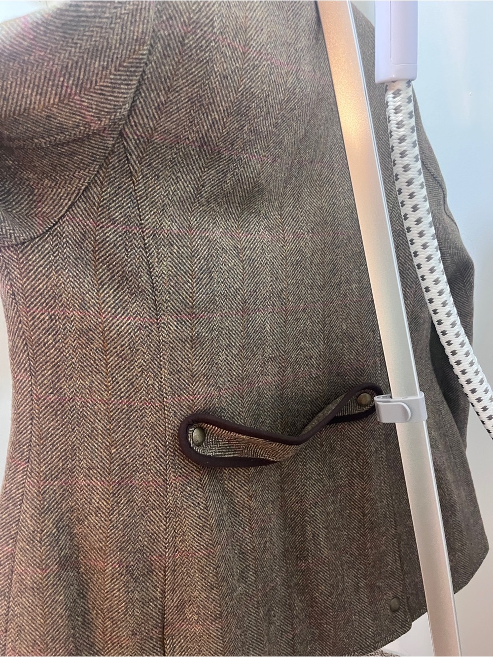 Joules Brown Herringbone Field Jacket | NWOT - Picture 6 of 8